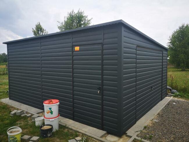 Garaże blaszane na wymiar - 3x5 w 1 gatunku 2580 zł
