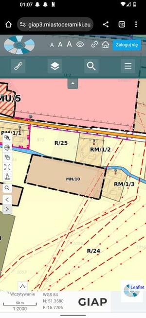 Działka budowlana10 arów dolnośląskie Gromadka