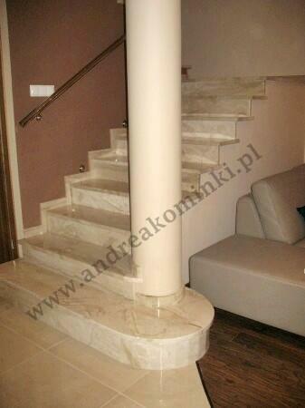 Kominki blaty schody -sprzedaż - montaż