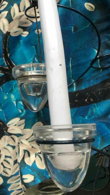 Stożek szklany do świec długich i tealight (4 sztuki)