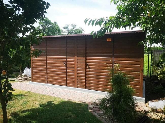 Garaże blaszane na wymiar - 3x5 w 1 gatunku 2580 zł