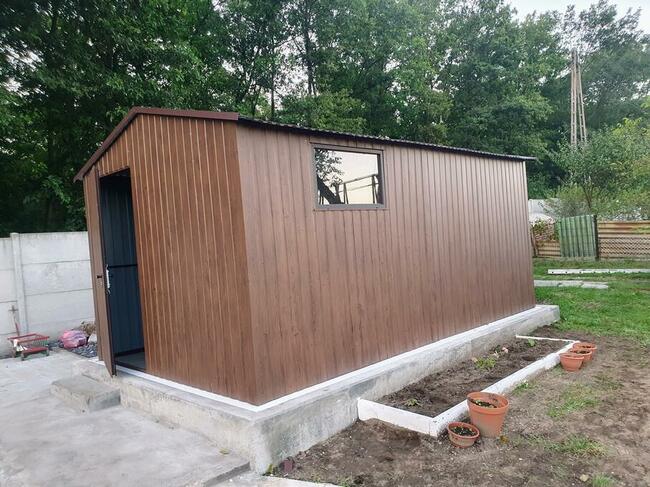 Garaże blaszane na wymiar - 3x5 w 1 gatunku 2580 zł