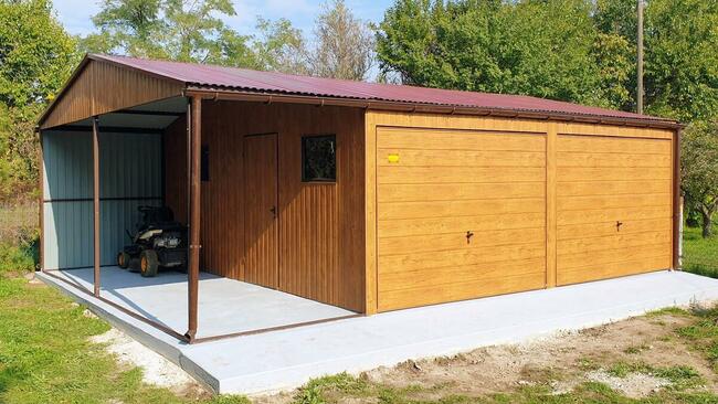 Garaże blaszane na wymiar - 3x5 w 1 gatunku 2580 zł