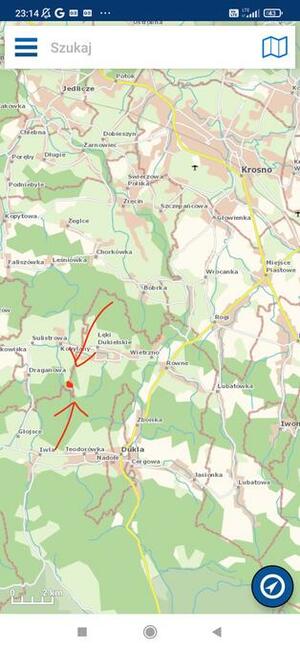 Działka w Bieszczadach