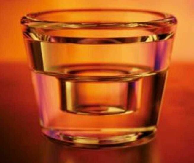 Świecznik szklany 2 w 1 (4 sztuki)