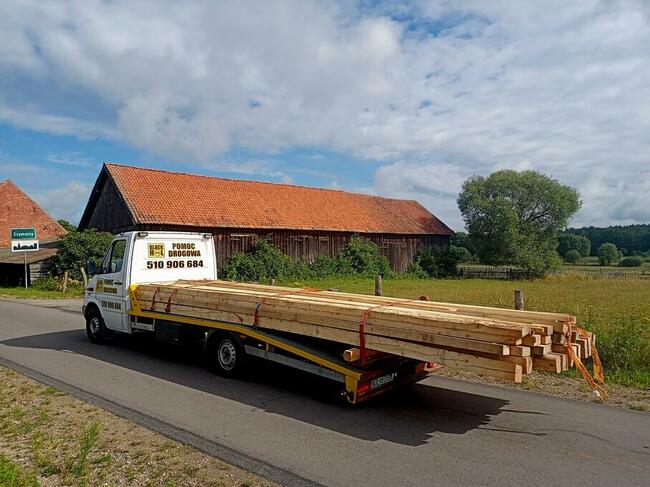 Pomoc drogowa Olsztynek S7 Laweta Holowanie Transport 24/7