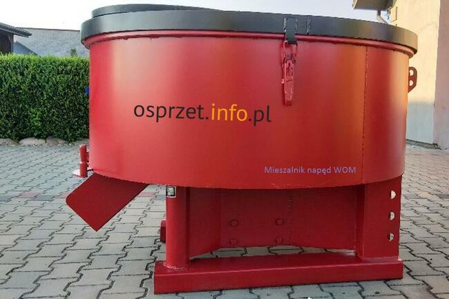 BETONIARKA - MIESZALNIK DO BETONU – NAPĘD WOM