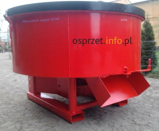 BETONIARKA - MIESZALNIK DO BETONU – NAPĘD WOM