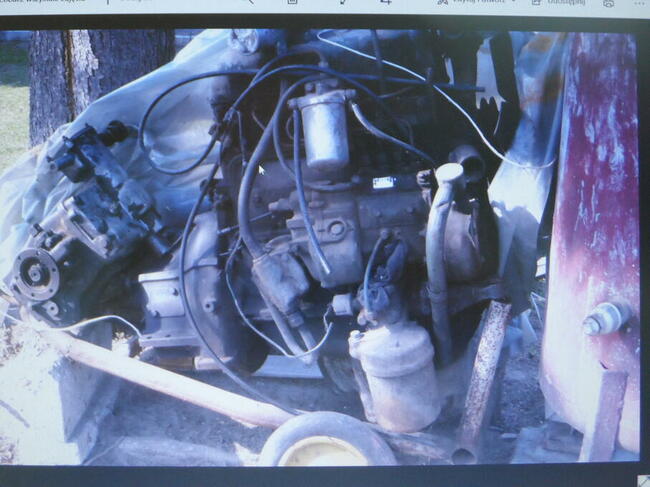 Silnik Mercedes 808 diesel