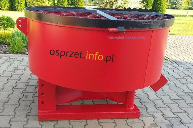 BETONIARKA - MIESZALNIK DO BETONU – NAPĘD WOM