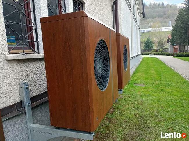 Pompy ciepła, Pellet - domy, szkoły, kościoły - duże moce