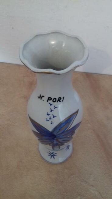 Wazonik ceramiczny z palmą, sprzedam