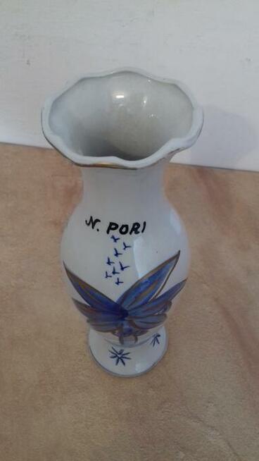 Wazonik ceramiczny z palmą, sprzedam