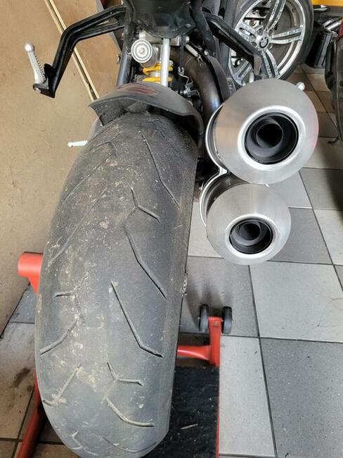 Ducati 848 Straight fighter. 2014 rok uszkodzony.