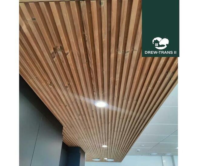 Termo Sosna Deska elewacyjna ThermoWood lamele profil romb