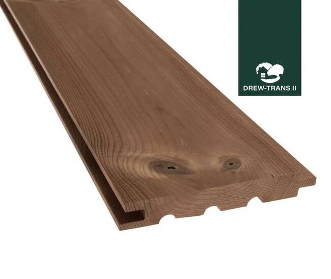 Termo drewno boazeria 19x118 termososna ThermoWood elewacje