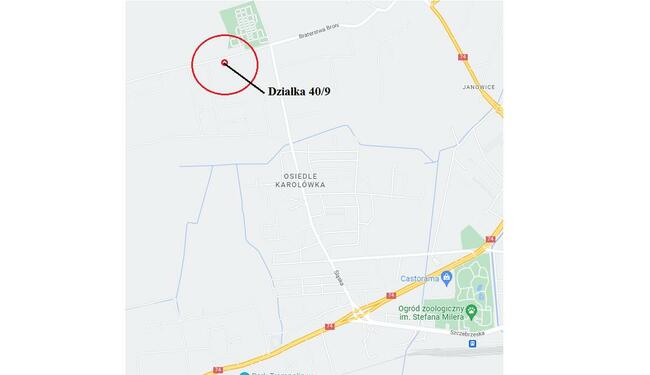 Działka budowlana ul. Braterstwa Broni (Karolówka)