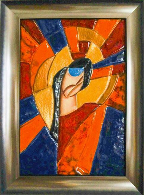 Jezu opiekuńczy z serii Nowoczesna ikona