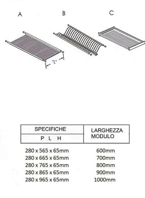 Suszarka do naczyń szafkowa 60cm