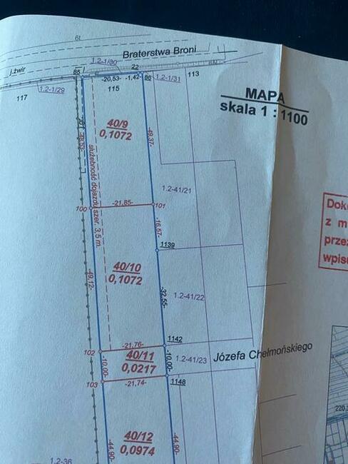 Działka budowlana ul. Braterstwa Broni (Karolówka)