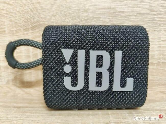 Głośnik BT JBL GO 3 czarny w idealnym stanie!