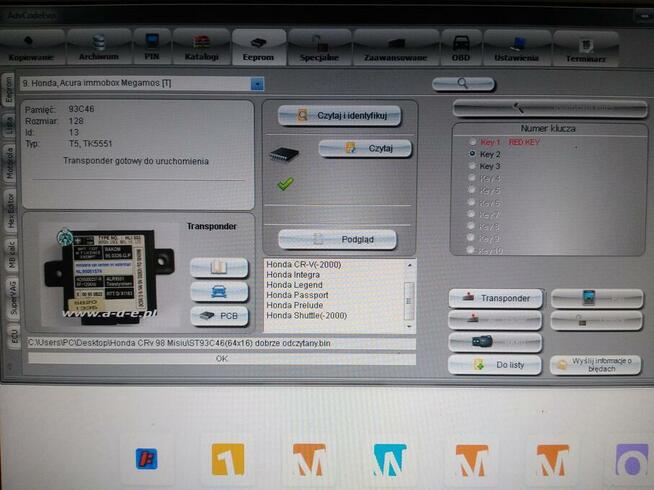 Zgubione wszystkie klucze Honda CRV Mielec