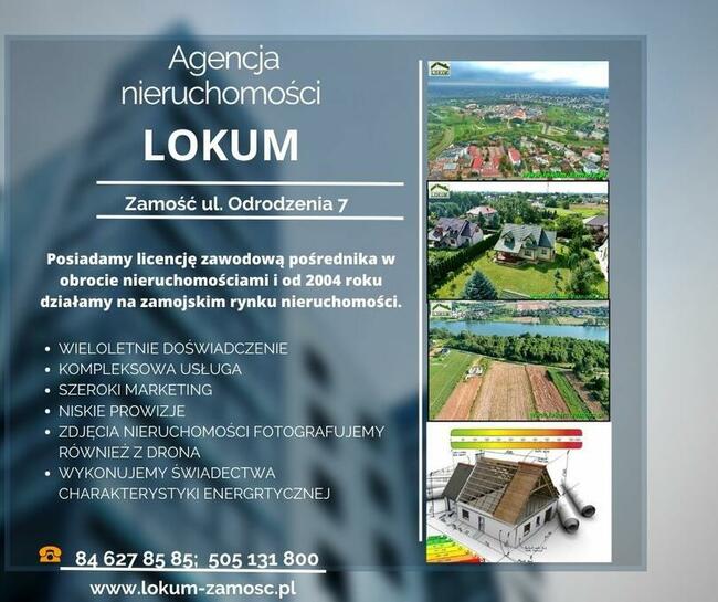 Działka budowlana w Zamościu, ul. Myśliwska