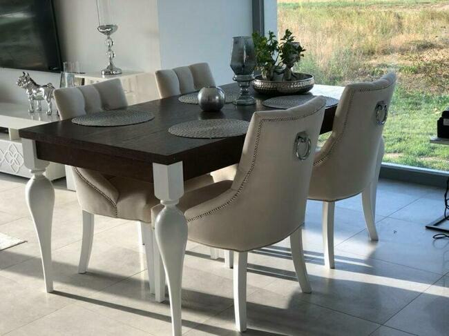 Krzesło tapicerowane Krzesła butelkowa zieleń Producent