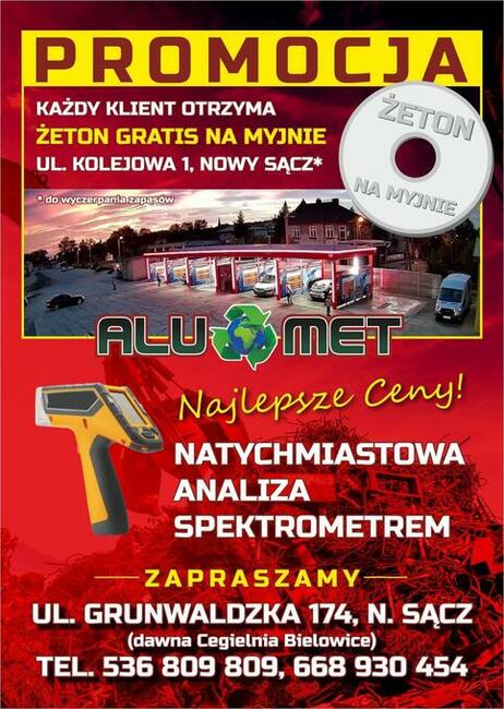 NOWY SKUP ZŁOMU/ KATALIZATORÓW NOWY SĄCZ GRUNWALDZKA 174