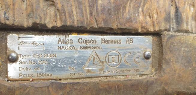 Używany młot hydrauliczny 310 kg.