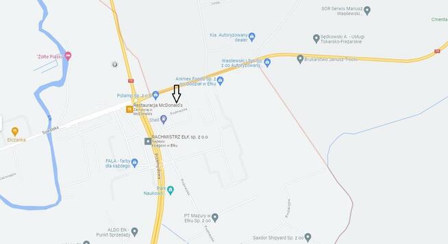 Hala magazynowa przy ul. Suwalskiej 84G w Ełku