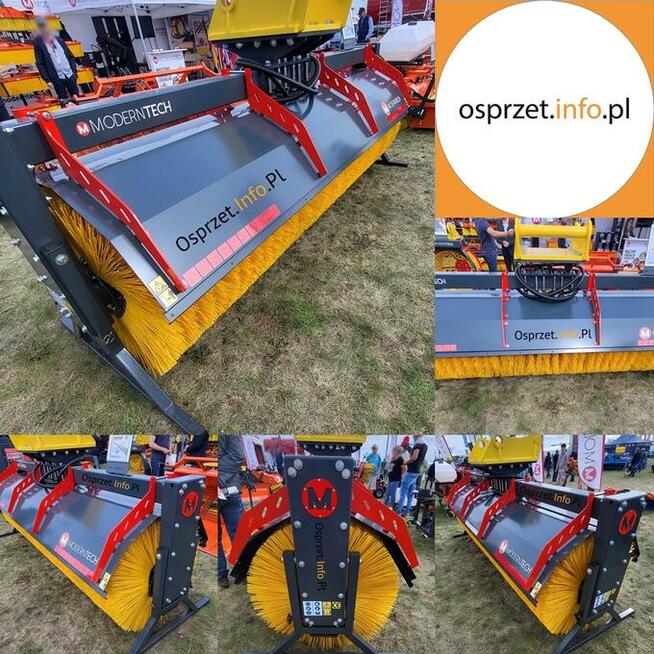 Zamiatarka do koparki do dużych powierzchni – ZMD