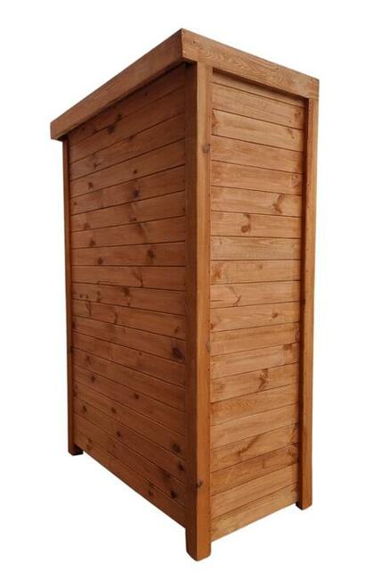 Szafa ogrodowa drewniana, szafa drewniana do ogrodu, schowek