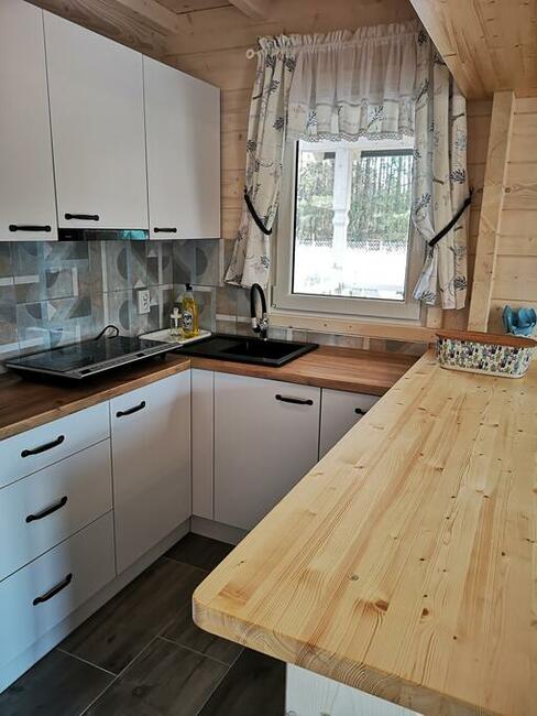 Domki letniskowe Mazury z działką pod budowę domu