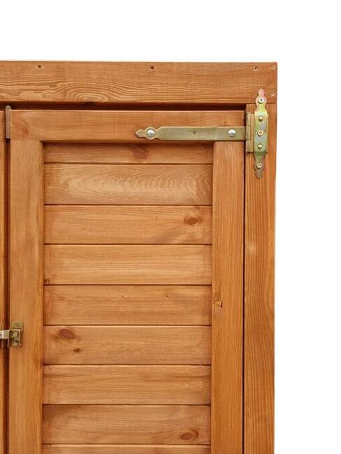 Szafa ogrodowa drewniana, szafa drewniana do ogrodu, schowek