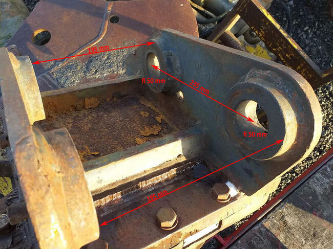 Używany młot hydrauliczny 310 kg.