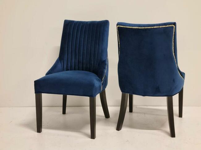 Krzesło tapicerowane Krzesła butelkowa zieleń Producent