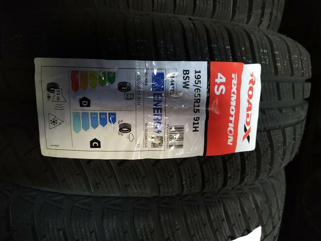 Opony wielosezonowe Road X nowe 195/65R15