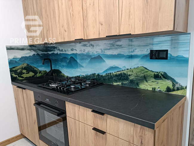 Panele szklane - kuchnia, łazienka - grafika na szkle