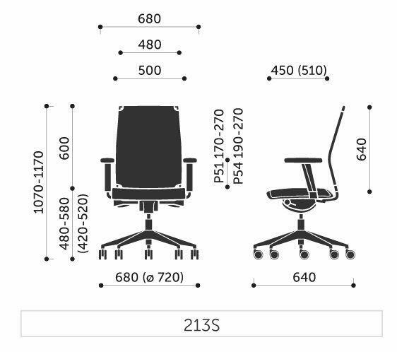 Fotel Perfo III 213S Profim