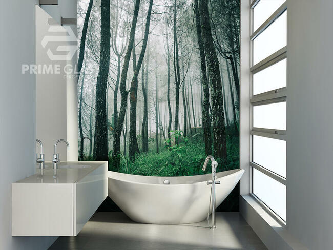 Panele szklane - kuchnia, łazienka - grafika na szkle