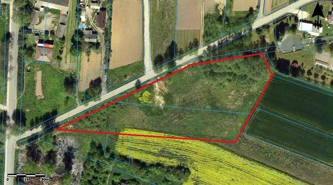 64 ar - Tomaszowice pod budownictwo jednorodzinne