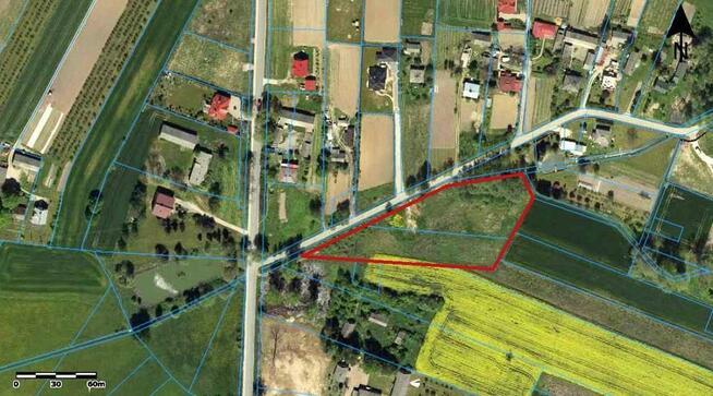 64 ar - Tomaszowice pod budownictwo jednorodzinne