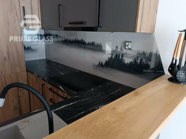 Panele szklane - kuchnia, łazienka - grafika na szkle