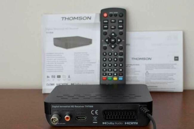 THOMSON THT808 - dekoder/tuner/odbiornik DVB-T2