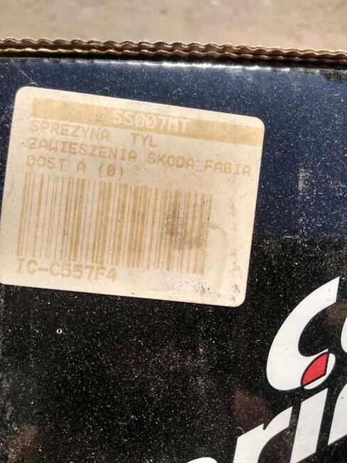 SPRĘŻYNA ZAWIESZENIA TYŁ SS007MT SKODA FABIA VW SEAT