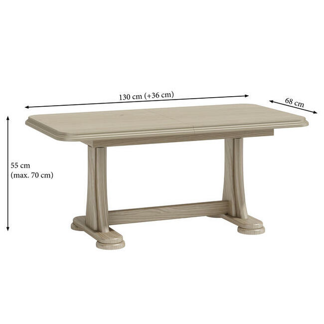 ŁAWA ŁAWOSTÓŁ PODNOSZONA ROZKŁADANA NOGA KOMIN