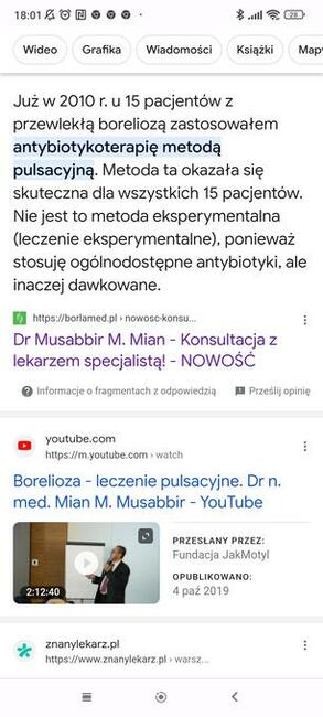 Usługi medyczne i zdrowotne Borlamed