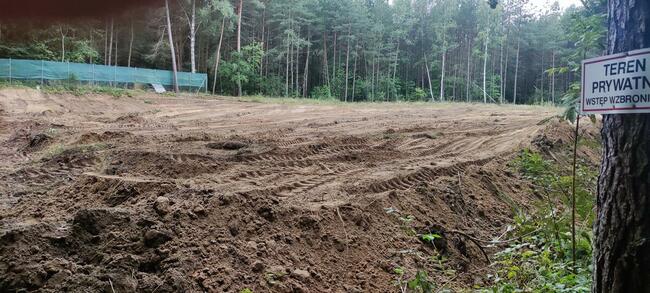 Działka budowlana z WZ pośród lasu Kieźliny k/Olsztyna