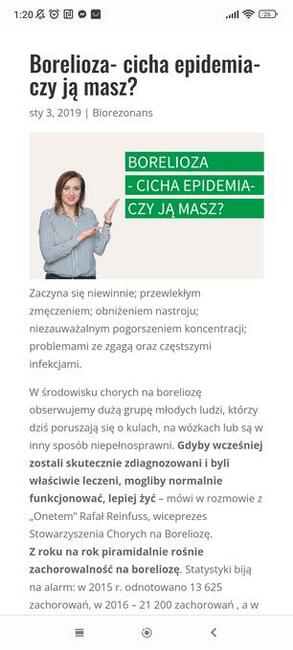 Usługi medyczne i zdrowotne Borlamed